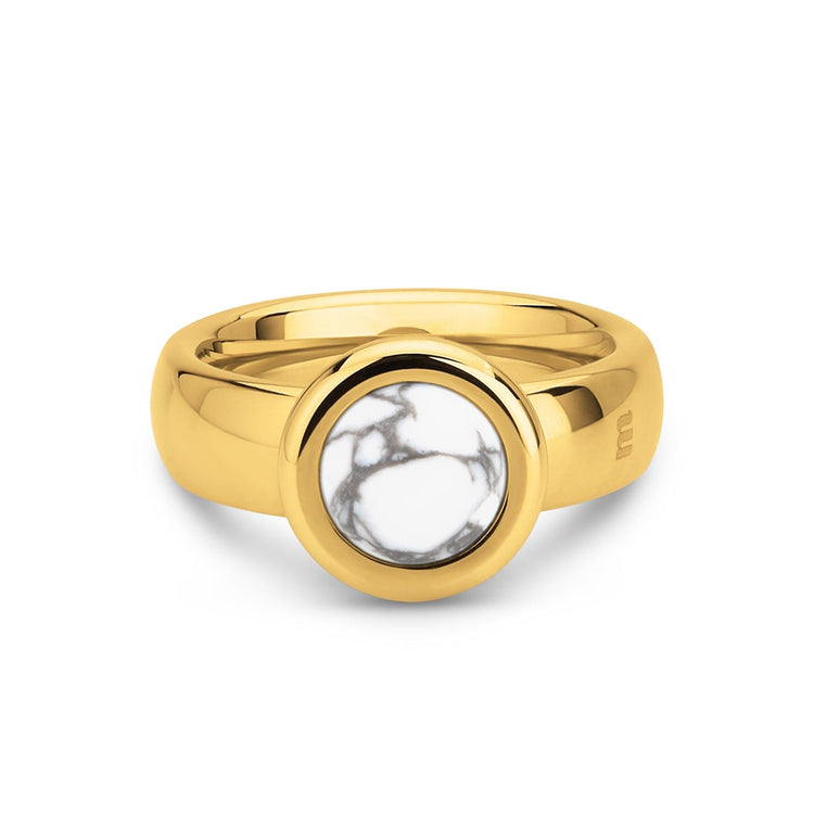 Melano Vivid Marble Queen Ring Set - melanojewelry